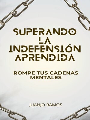 cover image of Superando la indefensión aprendida